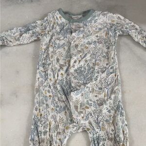 Magnetic Me Kids Pajamas - Blue and Yellow Forest Print